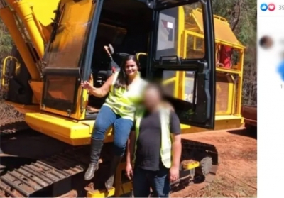 Mulher que operava escavadeira morre soterrada durante acidente na região 