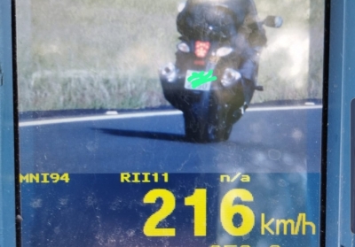 Motociclista é flagrado a 216 km/h na SP-280, na região