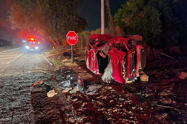 Motociclista morre e motorista fica ferido após colisão em rodovia na região 