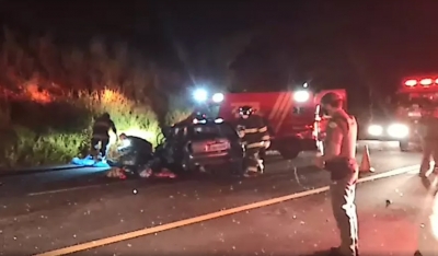 Colisão frontal entre carros mata quatro em rodovia na região; entre as vítimas está uma criança de 6 anos
