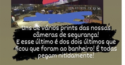 Pizzaria posta alerta para clientes devedores em Ourinhos