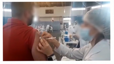 Viraliza vídeo de vacina contra a Covid-19 que não foi aplicada em jovem na região 
