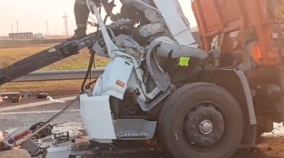 Colisão entre carretas resulta em duas mortes na Raposo Tavares em Palmital 