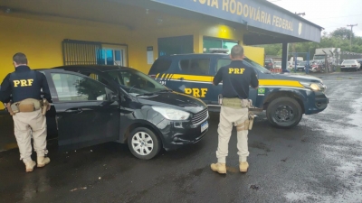PRF prende ladrão e recupera veículo furtado em operação em Ourinhos
